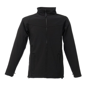 Regatta, Regatta Fleecejacke »Uproar Herren Softshell-Fleecejacke, windabweisend«, Regatta - Uproar SoftshellFleecejacke, windabweisend, für Herren, Schwarz, Größe M