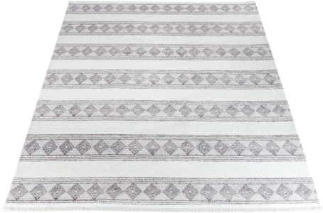 Sehrazat, Sehrazat Teppich »EFE 1055«, rechteckig, 5 mm Höhe, Wohnzimmer, Flachwebteppich, Scandi Style, Sehrazat Teppich »EFE 1055«, rechteckig, 5 mm Höhe, Wohnzimmer, Flachwebteppich, Scandi Style