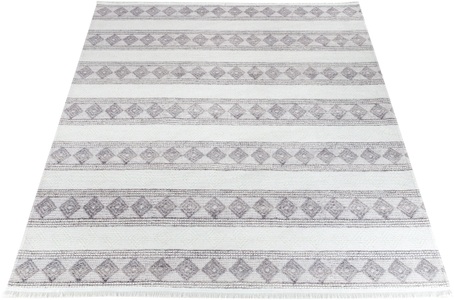 Sehrazat, Sehrazat Teppich »EFE 1055«, rechteckig, 5 mm Höhe, Wohnzimmer, Flachwebteppich, Scandi Style, Sehrazat Teppich »EFE 1055«, rechteckig, 5 mm Höhe, Wohnzimmer, Flachwebteppich, Scandi Style