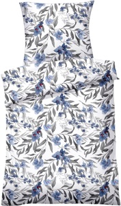 Dyckhoff Bettwäsche »Blue Flowers« 2 Stk. tlg.