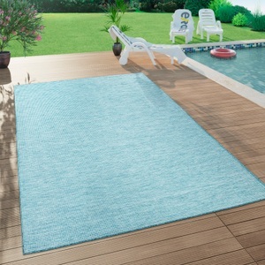 PACO HOME, Paco Home Teppich »Sonset«, rechteckig, 5 mm Höhe, Flachgewebe, In- und Outddor geeignet, Wohnzimmer, Paco Home Teppich »Sonset«, rechteckig, 4 mm Höhe, Flachgewebe, meliert, In- und Outdoor geeignet, Wohnzimmer