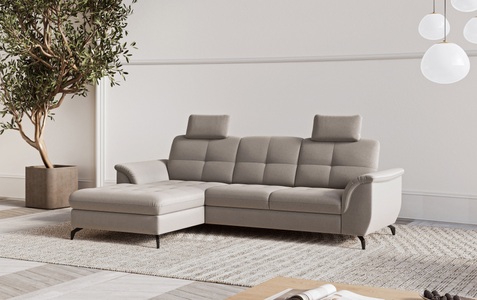 sit&more Ecksofa »Zora L-Form«, wahlweise mit Bettfunktion und Bettkasten