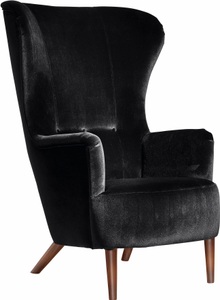MAX WINZER, Max Winzer® Sessel »Liana«, Max Winzer® Sessel »Lianns, Hochlehnsessel, Ohrensessel«, im Retrostil, mit Knopfheftung, Hochlehner