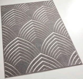 HOME AFFAIRE, Home affaire Teppich »Vilaine«, rechteckig, Uni Farben, modernes Design, Hoch-Tief Effekt, Wohnzimmer, Home affaire Teppich »Vilaine«, rechteckig, 7 mm Höhe, Uni Farben, modernes Design, Hoch-Tief Effekt, Wohnzimmer