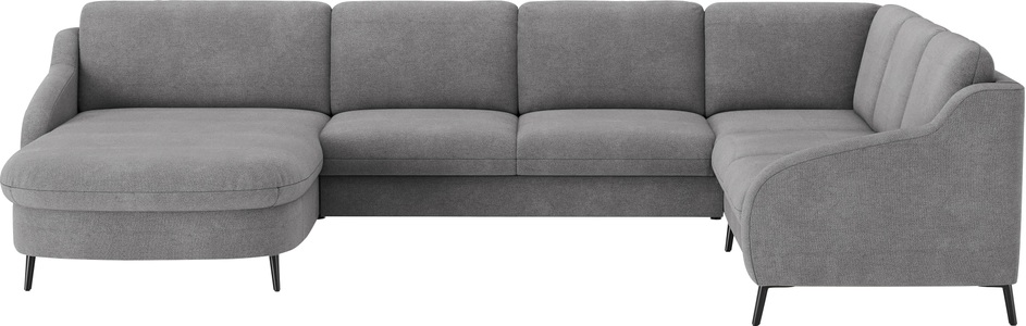sit&more Wohnlandschaft »Soul U-Form«, wahlweise mit Bettfunktion und Bettkasten oder Schubkasten
