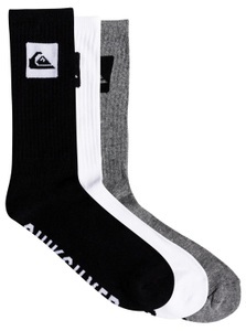 QUIKSILVER, Quiksilver Socken »3 Pack«, Quiksilver Socken »3 Pack«
