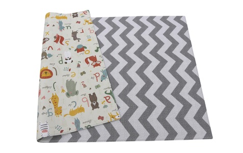 Dwinguler, Dwinguler Spielmatte »Dwinguler Slim-Mat Zig Zag Grey«, Dwinguler Spielmatte »Dwinguler Slim-Mat Zig Zag Grey«