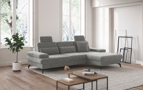 SIT&MORE, sit&more Ecksofa »Morris L-Form inkl. Sitztiefenverstellung«, wahlweise mit Bettfunktion, Bettkasten und Armteilverstellung, sit&more Ecksofa »Morris L-Form, inkl. Sitztiefenverstellung«, wahlweise mit Armteilverstellung, Bettfunktion & Bettkasten