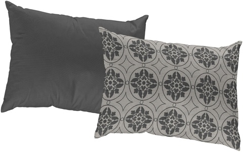 Adam elements, Adam Elements - ADAM - Kissenbezug Romantic Puligny 60 cm x 40 cm, Schwarz, Adam Kissenbezug »Romantic Puligny«, (1 St.)