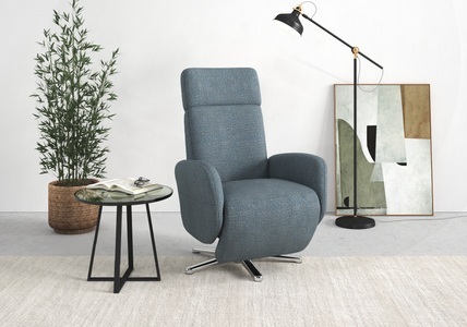 SIT&MORE, sit&more TV-Sessel, wahlweise mit 2 Motoren und Akku und Aufstehhilfe, sit&more TV-Sessel »Grenoble, inkl. Kopfteilverstellung und kabelgebundener Fernbedienung,«, wahlweise mit 2 Motoren und Akku und Aufstehhilfe