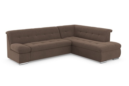 DOMO collection, DOMO collection Ecksofa »Mona«, wahlweise mit Bett- und Armlehnfunktion, DOMO collection Ecksofa »Mona L-Form bequem und komfortabel, Breite 271cm, L-Form« wahlweise mit Bett- und Armlehnfunktion