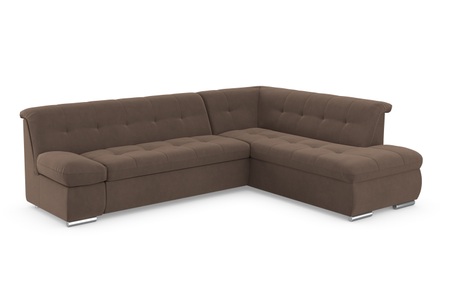 DOMO collection, DOMO collection Ecksofa »Mona«, wahlweise mit Bett- und Armlehnfunktion, DOMO collection Ecksofa »Mona L-Form bequem und komfortabel, Breite 271cm, L-Form« wahlweise mit Bett- und Armlehnfunktion