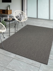 the carpet Teppich »Mistra«, rechteckig, 1 mm Höhe, moderner robuster In und Outdoor Teppich