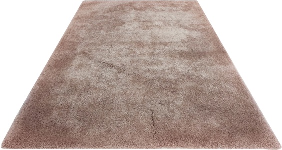 LeGer Home by Lena Gercke, LeGer Home by Lena Gercke Hochflor-Teppich »Lucia«, rechteckig, 30 mm Höhe, weiche Haptik, kuschelig, einfarbiger Teppich, ideale Teppiche für Wohnzimmer, Ankleidezimmer & Schlafzimmer, 