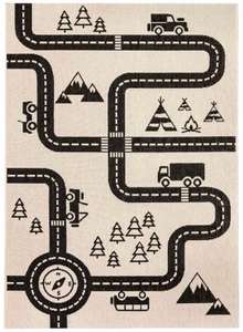 Primaflor-Ideen in Textil, Primaflor-Ideen in Textil Kinderteppich »LINIA - Streets«, rechteckig, 3 mm Höhe, Flachgewebe, Strassen-Spiel-Teppich, In- und Outdoor geeignet, Kinderzimmer, Primaflor-Ideen in Textil Kinderteppich »LINIA - Streets«, rechteckig, 3 mm Höhe, Flachgewebe, Strassen-Spiel-Teppich, In- und Outdoor geeignet