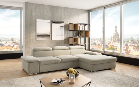 sit&more Ecksofa »Valantine L-Form«, inkl. Kopf- und Armteilverstellung, wahlweise mit Bettfunktion