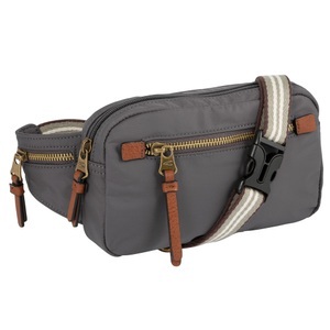 camel active, camel active Bauchtasche, camel active Bauchtasche »Bari« aus hochwertigem matten Nylon mit gestreiftem Gewebeband