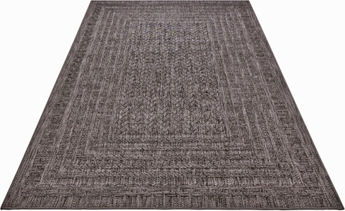 BOUGARI, Teppich, »Limonero«, bougari, rechteckig, Höhe 6 mm, maschinell gewebt, NORTHRUGS Teppich »Limonero«, rechteckig, 6 mm Höhe, In-& Outdoor, Flachgewebe, Sisal Optik, Skandi, Garten, Wohnzimmer