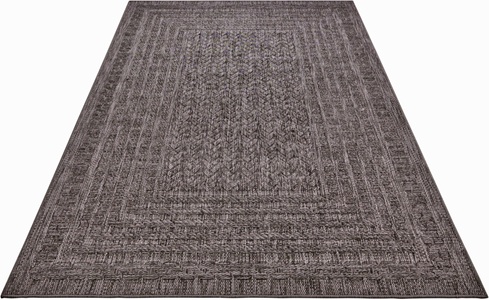 BOUGARI, Teppich, »Limonero«, bougari, rechteckig, Höhe 6 mm, maschinell gewebt, NORTHRUGS Teppich »Limonero«, rechteckig, 6 mm Höhe, In-& Outdoor, Flachgewebe, Sisal Optik, Skandi, Garten, Wohnzimmer