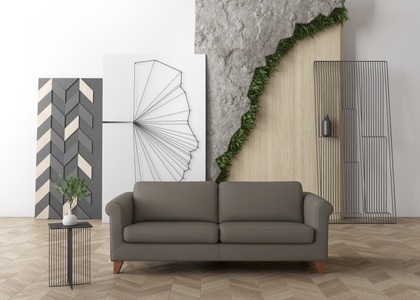 machalke®, machalke® 3-Sitzer »amadeo«, Ledersofa mit geschwungenen Armlehnen, Breite 213 cm, machalke® 3-Sitzer »amadeo« Ledersofa mit geschwungenen Armlehnen, Breite 213 cm