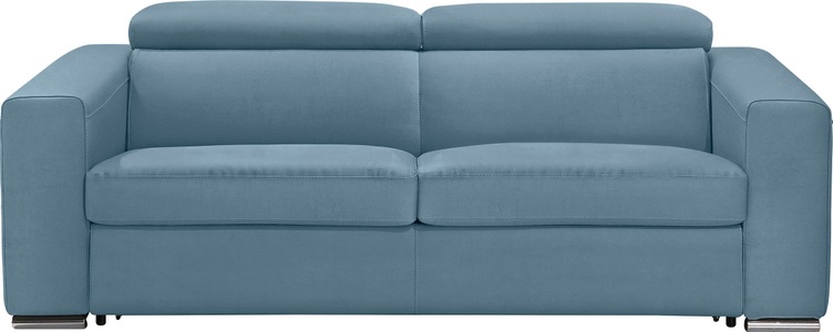 Egoitaliano, Egoitaliano Schlafsofa »Cabiria«, Sofa inkl. Schlaffunktion, Kopfteile verstellbar, mit Metallfüssen, Egoitaliano Schlafsofa »Cabiria, Design und super Sitz- und Liegekomfort« Sofa inkl. Schlaffunktion, Kopfteile verstellbar, mit Metallfüssen