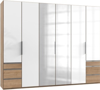 fresh to go, Fresh To Go Kleiderschrank »Level«, mit Glastüren, Wimex Kleiderschrank »Level by fresh to go«, mit Glas-und Spiegeltüren