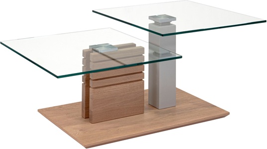 VIERHAUS, Vierhaus Couchtisch, stufenlos höhenverstellbar, rollbar, Vierhaus Couchtisch, stufenlos höhenverstellbar, rollbar