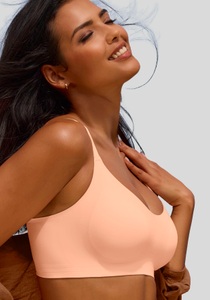 Nuance Bralette-BH, SEAMLESS ohne Bügel, mit herausnehmbarem Push-up-Kissen, Basic Dessous