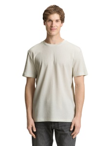 TOM TAILOR Denim T-Shirt in Piqué-Qualität