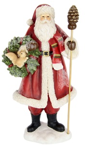 IGEA, Deko-Nikolaus IGEA Rot, I.GE.A. Dekofigur »Nikolaus«, Santa Claus Figur, Nikolaus Dekoration, Dekofigur