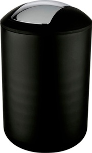 Wenko, WENKO Kosmetikeimer BRASIL, Wenko Kosmetikeimer Brasil Schwarz | 31 × 31 × 19.5 cm | 6.5 l