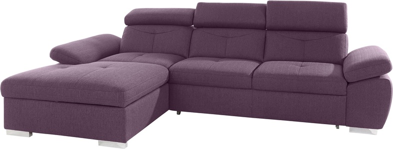 exxpo - sofa fashion, exxpo - sofa fashion Ecksofa, wahlweise mit Bettfunktion und Bettkasten