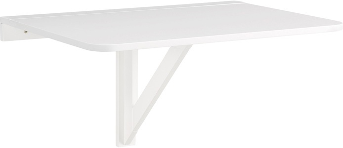 HOME AFFAIRE, Home affaire Klapptisch »Trend«, aus schönem weiss lackiertem MDF Holz, platzsparend, Tischplattenstärke 1,8 cm, Home affaire Klapptisch »Trend«, aus weiss lackiertem MDF Holz, platzsparend, Tischplattenstärke 1,8 cm