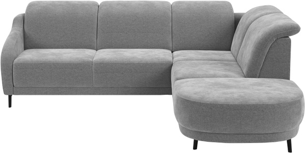 sit&more Ecksofa »Blues L-Form« wahlweise mit Klapptisch und USB
