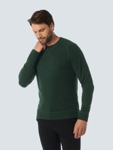 NO EXCESS Strickpullover, in melierter Optik