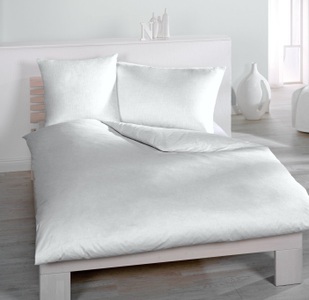 undefined, Bettwäsche, HOME FASHION Bettwäsche »Uni-Halbleinen«