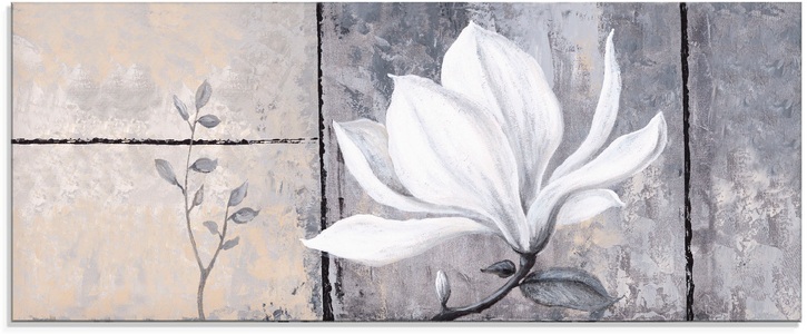 Artland Glasbild »Klassische Magnolie«