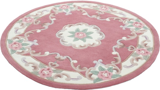 Teppich, »Ming«, THEKO, rund, Höhe 14 mm, handgetuftet