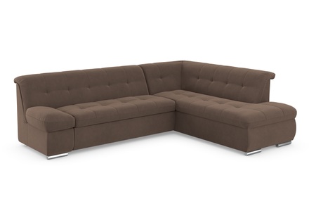 DOMO collection, DOMO collection Ecksofa »Mona«, wahlweise mit Bett- und Armlehnfunktion, DOMO collection Ecksofa »Mona L-Form bequem und komfortabel, Breite 271cm, L-Form« wahlweise mit Bett- und Armlehnfunktion