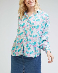 LEE, Blusen Femme Shirt Damen Taubengrau S, Lee - Blusen Femme Shirt, für Damen, Taubengrau, Größe S