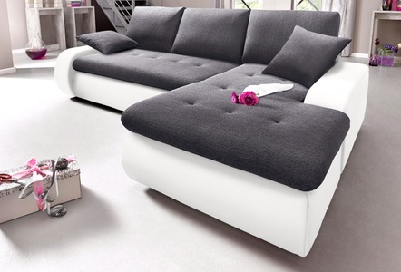 TRENDMANUFAKTUR, TRENDMANUFAKTUR Ecksofa, wahlweise XL oder XXL, TRENDMANUFAKTUR Ecksofa »Indie, L-Form«, wahlweise XL oder XXL