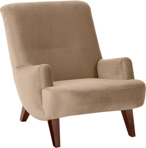 MAX WINZER, Max Winzer® Sessel »Borano«, Max Winzer® Sessel »Borano, Retro und modern, geschwungene Formensprache, Loungesessel«, bequem und elegant in tollen Farben, Relaxsessel, Solitärsessel
