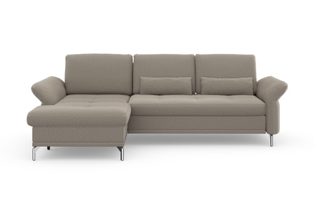 INOSIGN, INOSIGN Ecksofa »Palm Beach«, Federkern, mit Sitztiefenverstellung, wahlweise mit Bettfunktion, Bettkasten und Armteilverstellung, INOSIGN Ecksofa »Palm Beach L-Form«, Federkern, mit Sitztiefenverstellung, wahlweise mit Bettfunktion