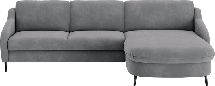 sit&more Ecksofa »Soul L-Form«, wahlweise mit Bettfunktion und Bettkasten oder Schubkasten