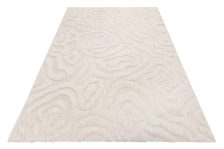 Esprit, Esprit Outdoorteppich »Soul Jack«, rechteckig, Esprit Outdoorteppich »Soul Jack«, rechteckig, 2 mm Höhe, Hoch-Tief-Effekt, florale Struktur, modern, robust, Terrasse, Küche