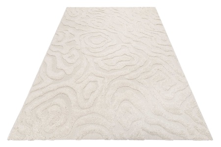 Esprit, Esprit Outdoorteppich »Soul Jack«, rechteckig, Esprit Outdoorteppich »Soul Jack«, rechteckig, 2 mm Höhe, Hoch-Tief-Effekt, florale Struktur, modern, robust, Terrasse, Küche