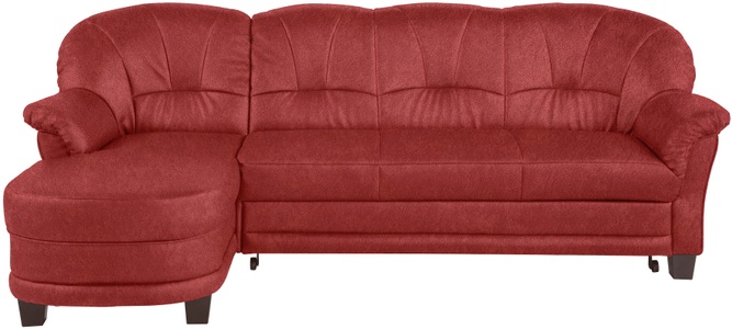 HOME AFFAIRE, Home affaire Ecksofa »Camelita«, wahlweise mit Bettfunktion, Home affaire Ecksofa »Camelita, Landhaus Sofa, 2 Varianten: Recamiere- oder Ottomane, L-Form« wahlweise mit Bettfunktion