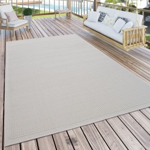 PACO HOME, Paco Home Teppich »Timber 125«, rechteckig, 4 mm Höhe, Flachgewebe, Sisal Optik, In- und Outdoor geeignet, ideal im Wohnzimmer & Schlafzimmer, Paco Home Teppich »Timber 125«, rechteckig, 4 mm Höhe, Flachgewebe, Sisal Optik, auch als Läufer, In- und Outdoor geeignet