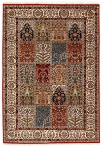 OCI Die Teppichmarke, Wollteppich, »Sarang Bakhtyari«, OCI DIE TEPPICHMARKE, rechteckig, Höhe 8 mm, manuell geknüpft, OCI DIE TEPPICHMARKE Orientteppich »Sarang Bakhtyari«, rechteckig, 8 mm Höhe, reine Wolle, hochwertig handgeknüpft, mit Fransen, Wohnzimmer