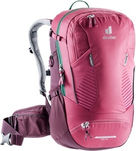 Deuter, Deuter Damen Trans Alpine 28 SL Rucksack (Pink), DEUTER Damen Fahrrad Rucksack Trans Alpine 28 SL rot